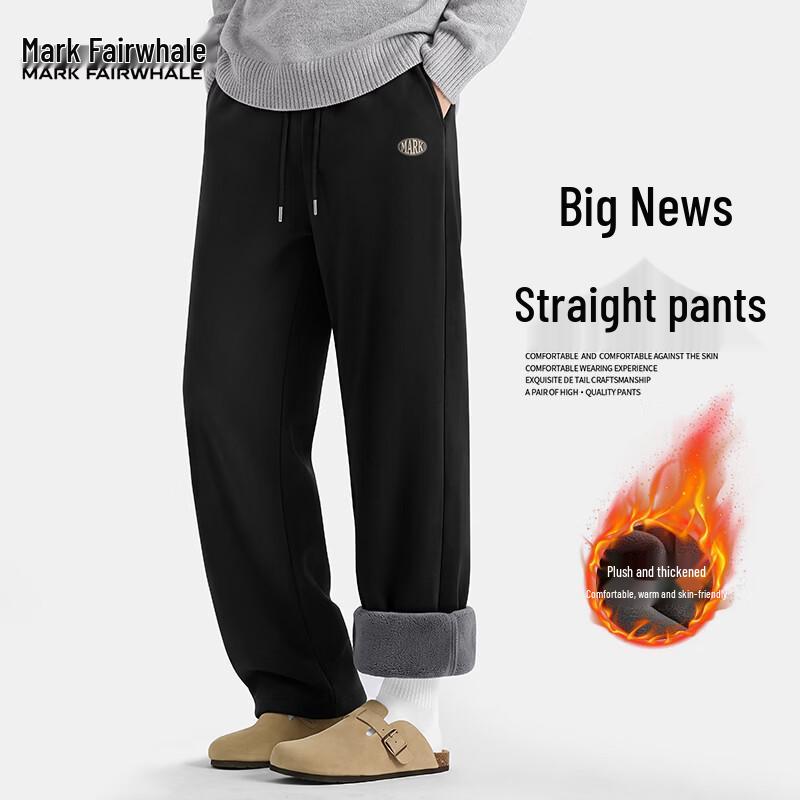 Mark Fairwhale Men's Fleece-Lined Straight-Leg Sweatpants