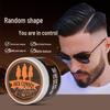Knight Hair Styling Wax: Retro Pomade & Moisturizing Oil with Light Fragrance, No Flaking for Men
