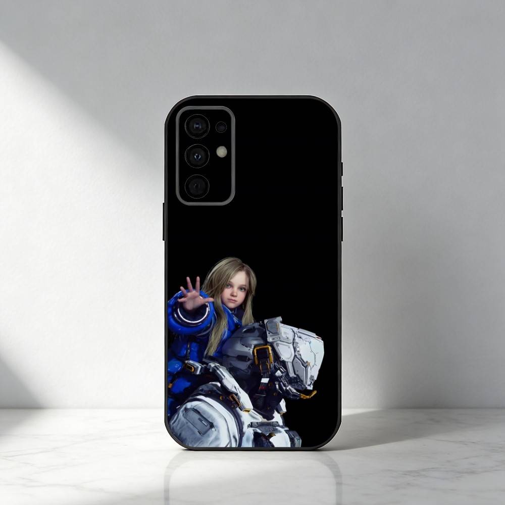 

Game P-Pragmata Phone Case For Samsung S25,S24,S21,S22,S23,S30,Ultra,S20,Plus,Fe,Note,5G Black Cover Samsung S30Ultra5G