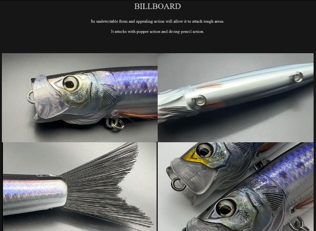 Little Jack Bilhouette 135mm 37 grams Floating Lure 07 (6542)