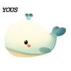 Rechargeable Bedroom Decor Cute Whale Silicone Touch Night Light, USB Bedside Lamp with Soft Sensor Light 3 Brightness & Remote Control, 30 Min Timer