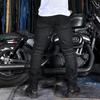 [zmart] Black Large Motorcycle Pants, Riding Jeans, Fall Prevention, Classic Motorcycle Rider Pants, All-Season Racing Pants