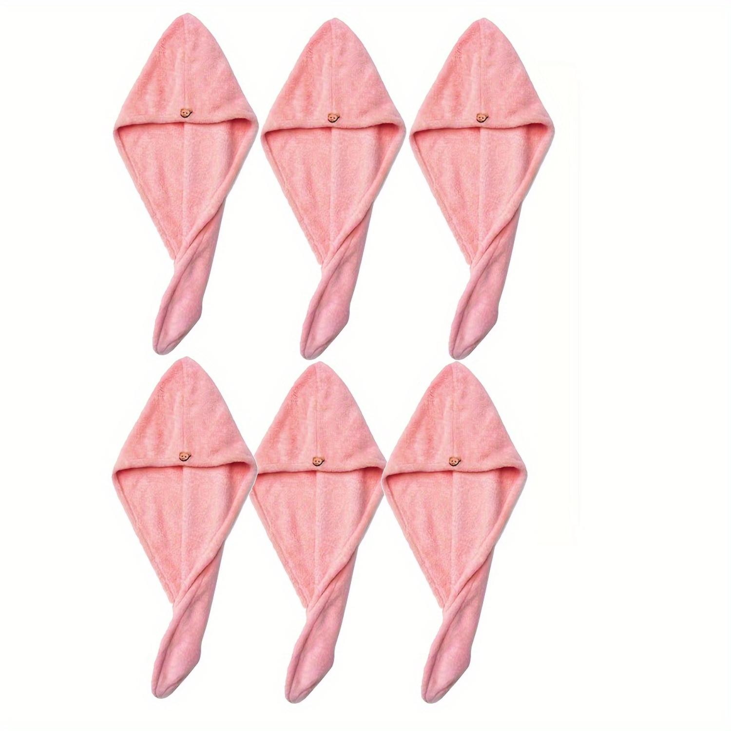 

Полотенца для сушки волос, 6 штук, Супервпитывающие вязаные твист-обертывания для волос с расслабленной текстурой, Быстросохнущие полотенца без запаха для Норм