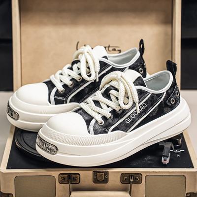 22 New Spring Children Open Smile Canvas Shoes Youth Student Leisure Sports Board Shoes