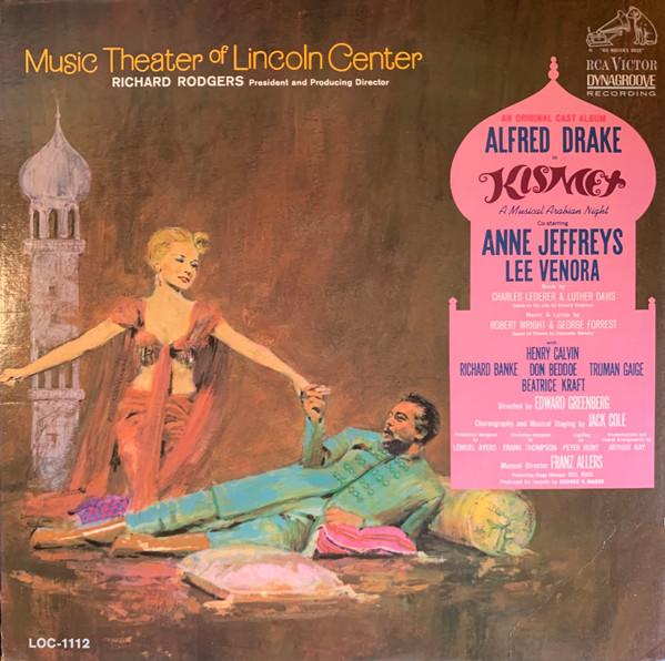 

LP Record ALFRED DRAKE, RICHARD RODGERS - Kismet Original Cast Music LSO1112 RCA 1965 US Soundtracks & Musicals Used