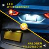 2Pcs License Plate Light for Ford KUGA S MAX MONDEO MK4 MK5 MK2 FIESTA 2008-2019 FOCUS Ford Jaguar XJ XF LED Number Signal Light