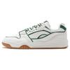 Li Ning Yuebai Slip Resistant Cushioning Abrasion Resistant Low top Casual Shoes Men's White Green AGCS251-18