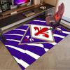 1PC Fiorentina Football Club  Rug Game Carpet, Floor Mat for Bedroom Living Room Entryway Rug, Home Decor Idea Gift for Christmas birthday