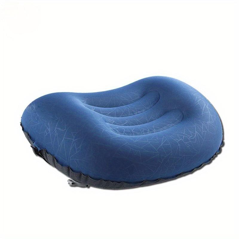 Ultralight Inflatable Camping Travel Pillow,Compact,Comfortable,Ergonomic Crescent Design,Inflating Pillows for Neck & Lumbar Support Camping Hiking