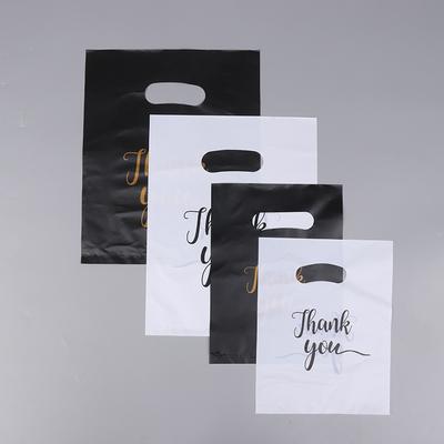 100 Stück Mini Danke Plastik Geschenktüten Hochzeits Süßigkeitstüten Einkaufstragetaschen Hochzeits Geburtstagsfeier Dekoration