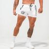 Pantaloncini da Corsa Uomo alla Moda Asciugatura Rapida Vestibilità Slim con Tasche con Zip