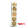 100-500Pcs High-Quality Handmade High-Quality Love High-Quality Stickers High-Quality Seal High-Quality Labels High-Quality Brown High-Quality Party