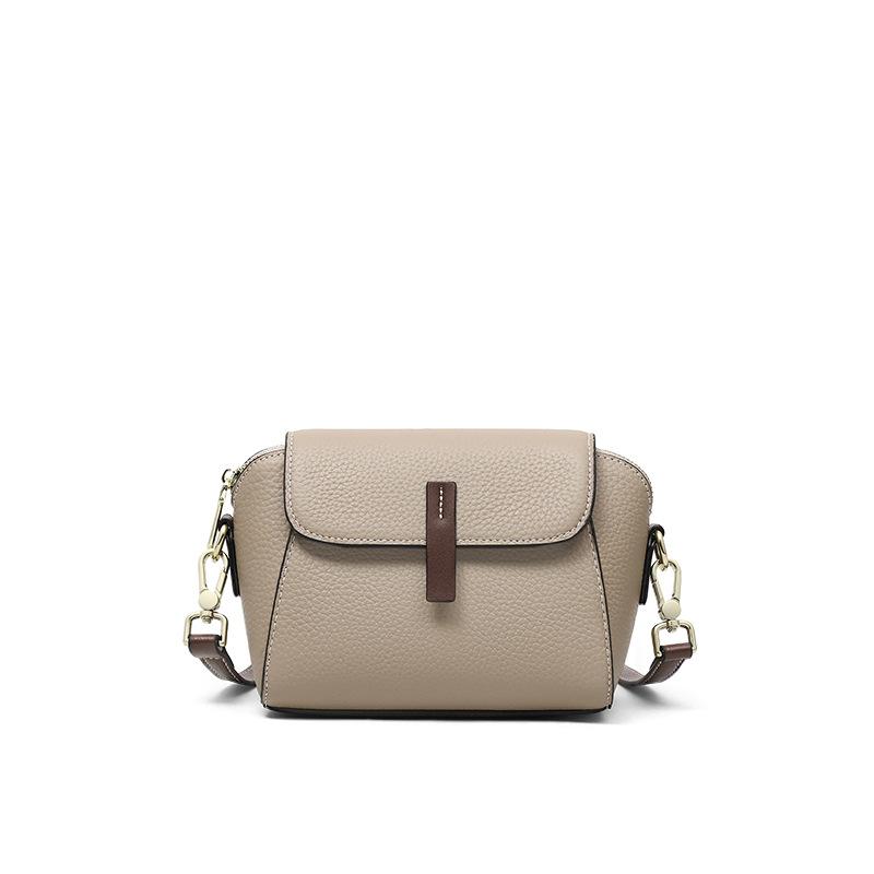Small Square Bag Single Shoulder Bag 2025 New Genuine Leather Bag High-end Crossbody Bag Elegant Versatile Small Bag Women's Bag