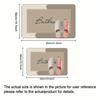 VIKAMA Simple Beige Carpet Non-slip Bathroom Mat Doormat Toilet Floor Rug  Living Room Bedroom Carpet Welcome Mat Outdoor Carpe