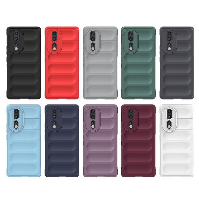 For Honor 90 Pro Case Colorful Candy Solid Color Funda For Honor 80 80 Pro Back Cover Silicone Phantom Shield Anti-drop Pouzdro