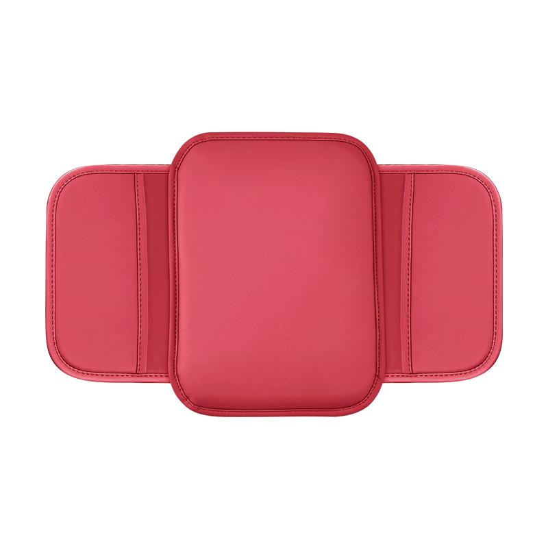 

Car handrail box cushion multi-function large storage bag leather car center height-enhancing pad universal handrail Artificial Leather
