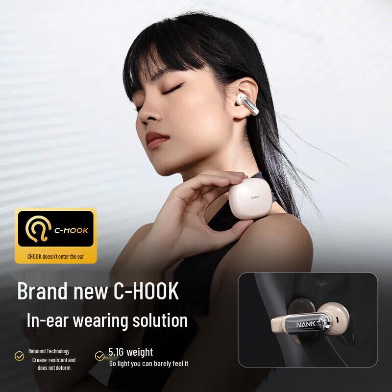 NANK Clip Pro Open-Ear Wireless Bluetooth Earbuds