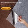 Striped Self-Adhesive Non-Slip Carpet: Full Coverage, Wear-Resistant, Soundproof Floor Mat for Bedroom, Office, or Cement Floors.
