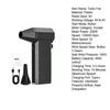 Violent Fan Powerful Airflow Turbo Snow Blower 130000 RPM Brushless Motor 3-Speed Adjustable Mini