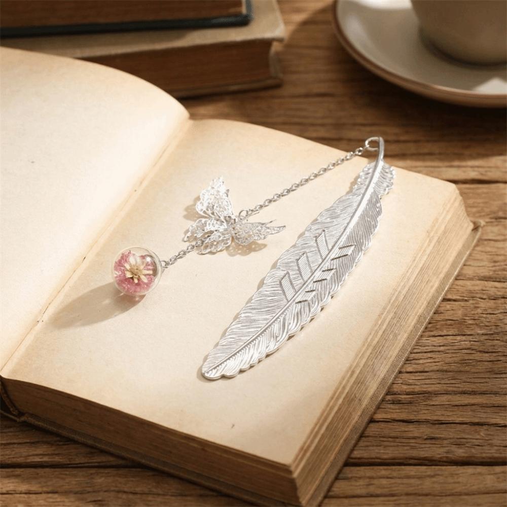 Zinc Zinc Alloy Feather Bookmark Multi-Color Stationery Gift Box Graduation Commemorative Present