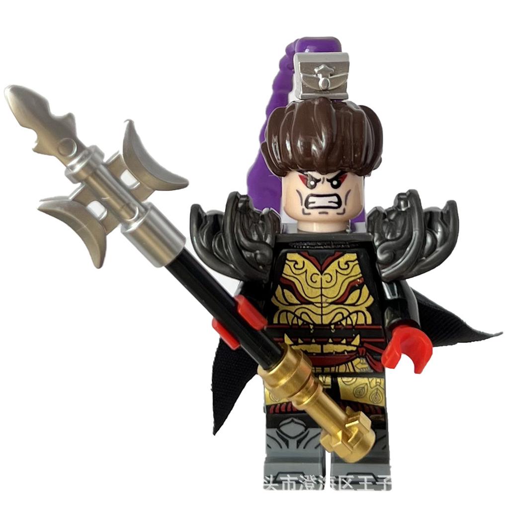 Three Kingdoms Xiaoxia Series Ancient Chinese Generals And Soldiers Doll Children'S Assembled Building Block Toy