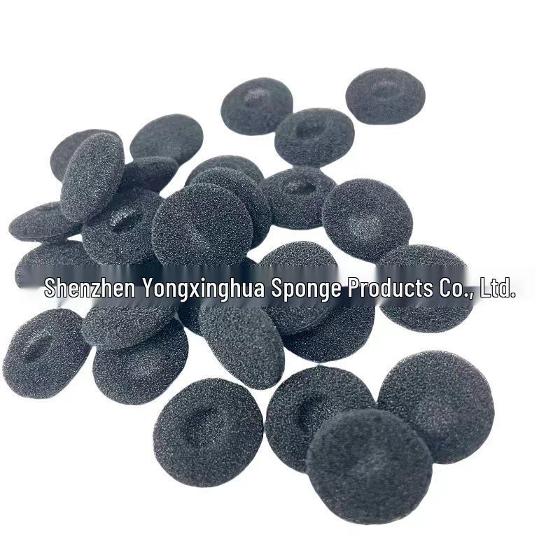 18mm Black Polyester Aviation Sponge Disposable Earplugs белый