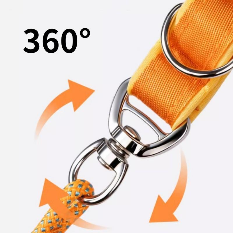 Dog Leash P Chain Dogs Leashes Adjustable Leash for Dog Walking Training P Chain Comfortable Handle Dogs Leashes Pet Supplies