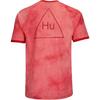 Adidas Originals Pharrell Williams Hu Holi Scarlet Striped Pullover Comfortable Short Sleeve T-Shirt Men Tops CW9101