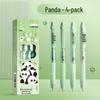 Kaba Bear Chinese Landscape Style Quick-Drying Black Gel Pen for Students