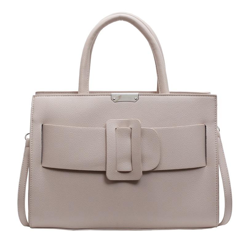 Women's bag 2025 new large-capacity commuter messenger bag high-end sense niche versatile shoulder handbag