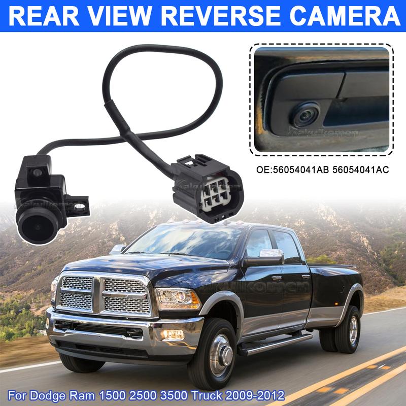 56054041AC Vehicle Reverse Camera For Dodge Ram 1500 2500 3500 Truck 2009 2010 2011 2012 Rear View Backup Parking Camera