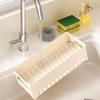 Easy to Clean Multi-Use Drain Rack Space-Efficient Sink Storage Tray Kitchen Sink Rack  Home Use