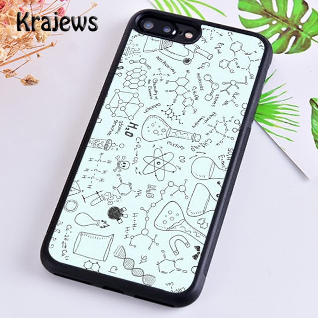 Krajews Chemistry Elements Phone Case Cover For iPhone 17 Air 16 15 14 Plus 11 12 13 Pro Max Coque Shell Fundas