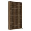 VidaXL Armoire à CD Chêne marron 102x23x177,5 cm Bois d'ingénierie 815092