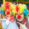 10pc 5cm Funny Props RED Foam Ball Clip Circus Clown Nose Comic Halloween Costume Party Magic Dress