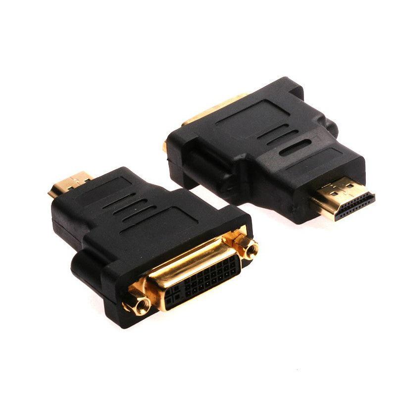 42cm Copper Core HDMI to DVI Male to HDMI Female HD Converter Adapter