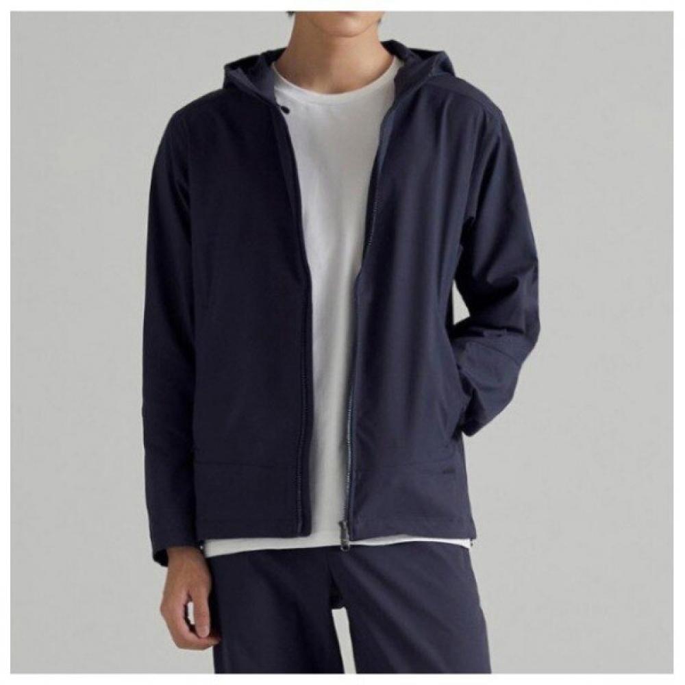 

New Balance Men S The Track Stretch Hoodie Zip Kqj Nbnae32013 03 Navy series/100