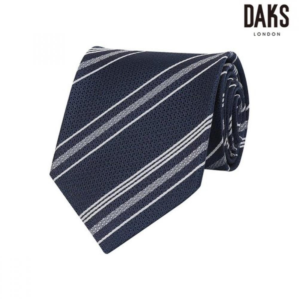 DakS Men S Navy Silk Blend regiMental Stripe Tie Dmg1acf1306n1 navy/000