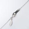 4℃ teardrop Necklace 2018 Christmas Limited K10 white gold 1.2g Women Used