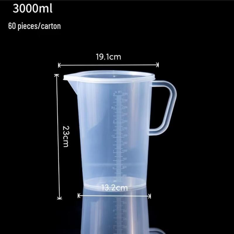 Yicang Transparent Plastic Measuring Cup Set with Lids