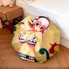 Super Sonico  pattern, automatic folding umbrella, portable and foldable design, 8 ribs, a Christmas or birthday gift.