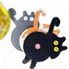 Funny Cat Butt Coast Heat Insulation Mug Rug Table Decor Drink Pad Home Supplies