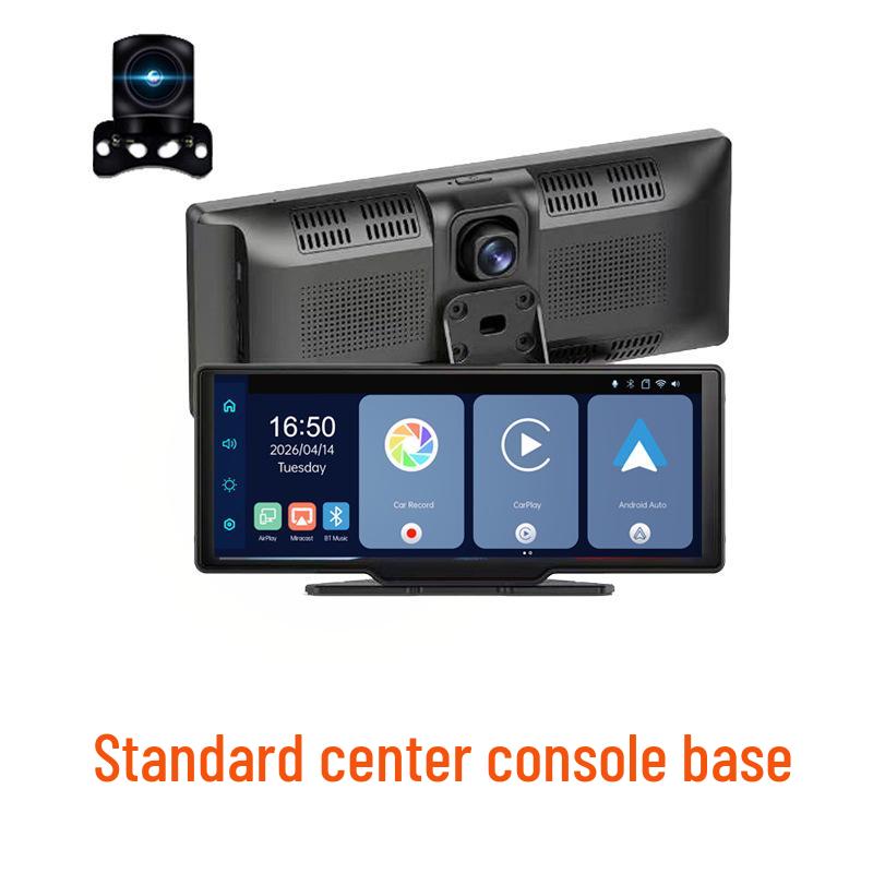 

10.26 Экран CarPlay DVR: 4K Фронтальная, 1080P Задняя, Видеорегистратор с ночным видением