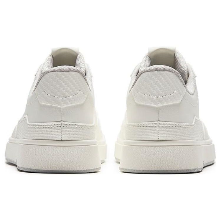 Anta Breathable Low-Top Skate Shoes Men Sneakers White 112338011-1