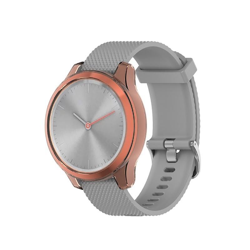 Smartwatch Anti Dust Case Waterproof Protector Shockproof Housing Soft Sleeve Frame Bumper-Shell Suitable for Move Trend