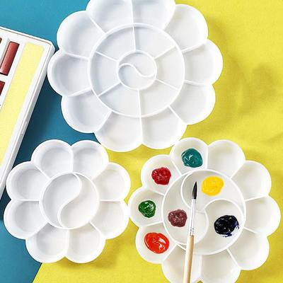 Plum Blossom Color Palette, Watercolor Oil Paint Color Palette, Children'S Painting Specific Color Palette, Pigment Palette