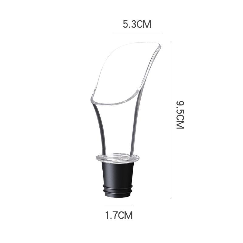Wine Aerating Pourer Spout Decanter Magic Wine Decanter Wine Aerator Quick Aerating Pouring Tool Pump Portable Filter
