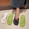Summer New Transparent Foot Flip-flops Women Wear Soft-soled Non-slip Slippers Fashion Home Beach Sandals