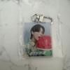 [USED] Ateez Everline Lucky Drop Bonus Trading Card Key Ring Wooyoung