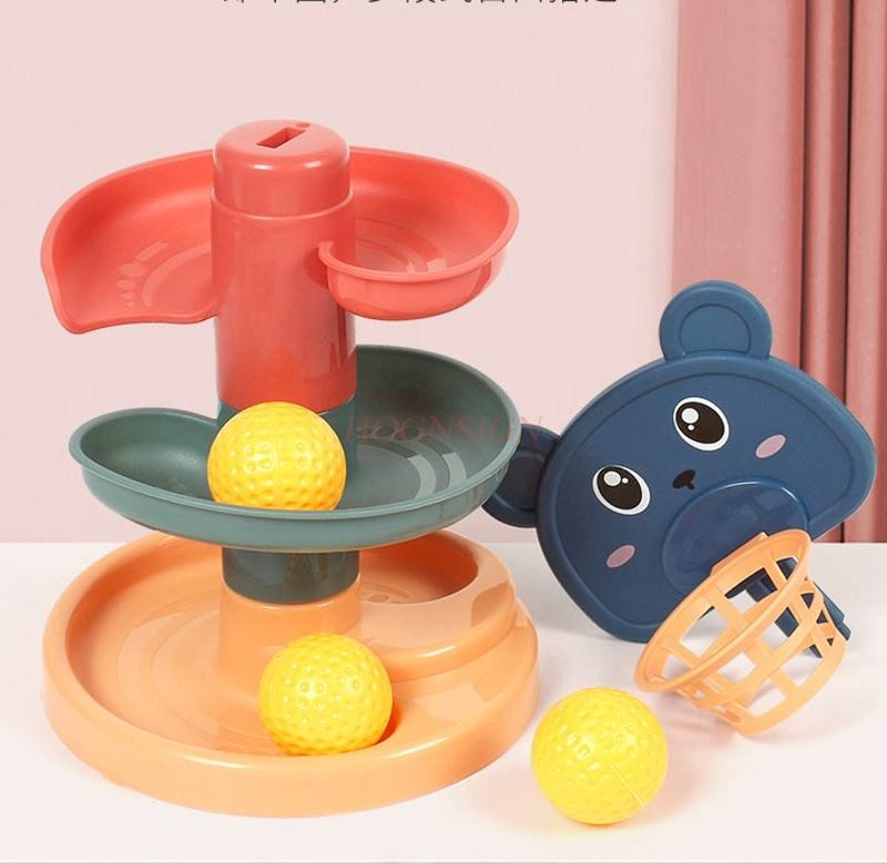 Rolling Ball Sliding Ball Tower Baby Toys For Babies Over 6 Months Old Fun Early Education Shooting Track